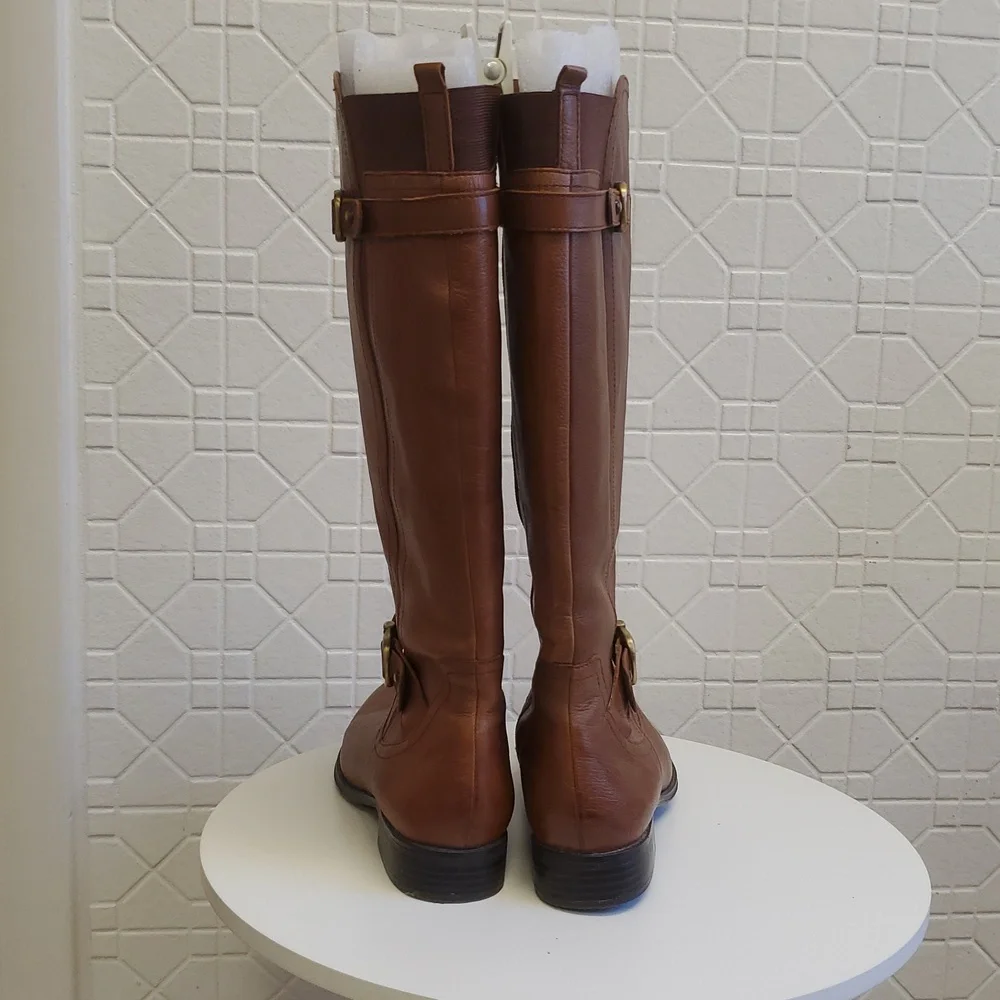 Naturalizer Brown Tall Riding Boots